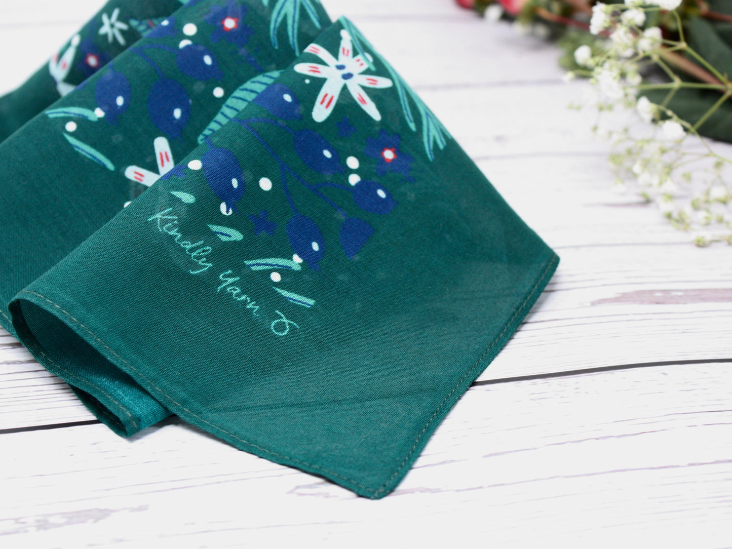 Furohiki scarf medium - berries